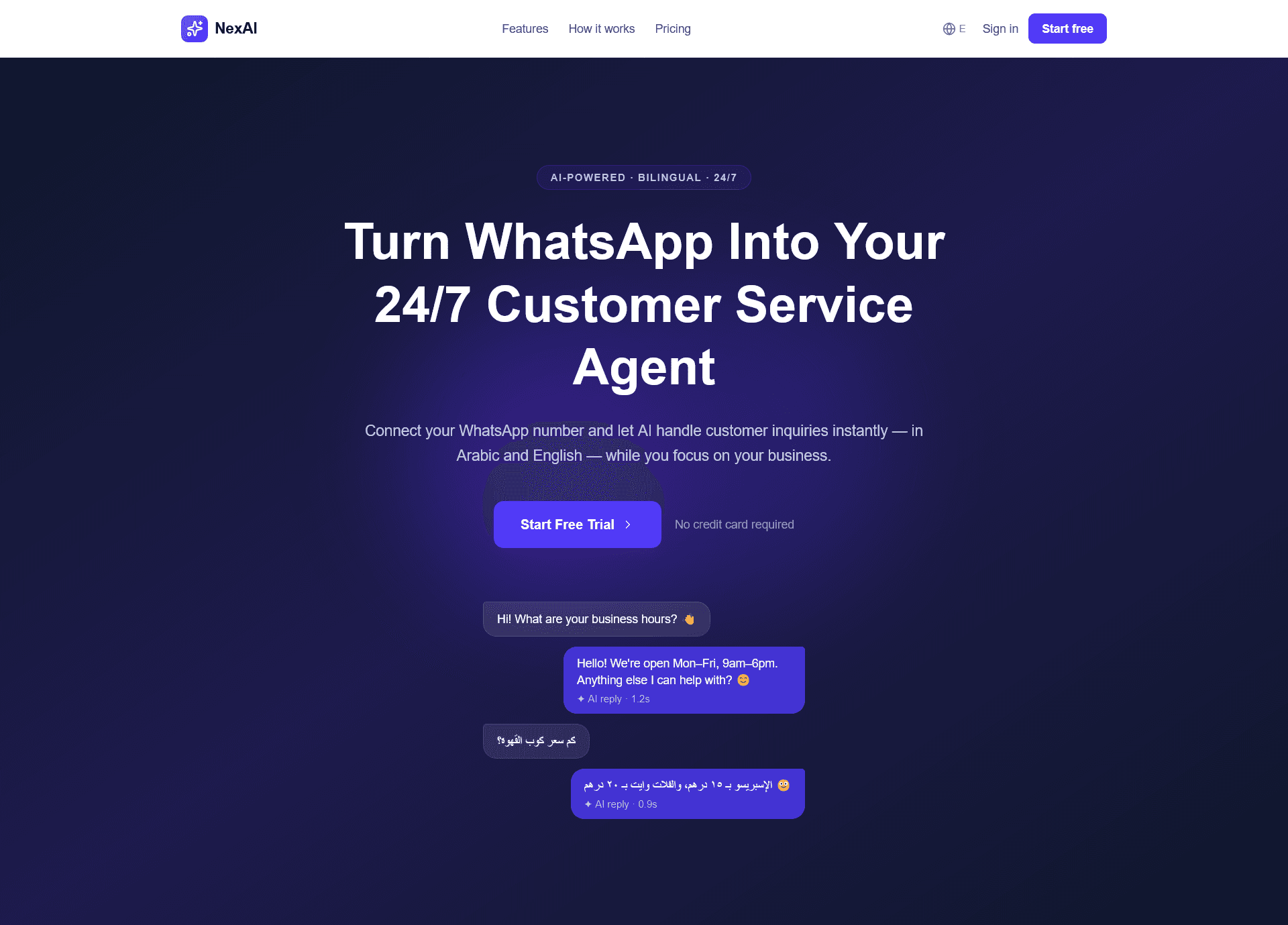 WhatsApp SaaS customer service platform preview